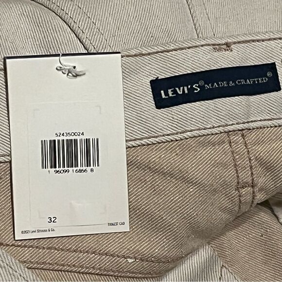LEVI'S MADE & CRAFTED WOMEN'S THE COLUMN JEANS Size 32/14 - Picture 10 of 11
